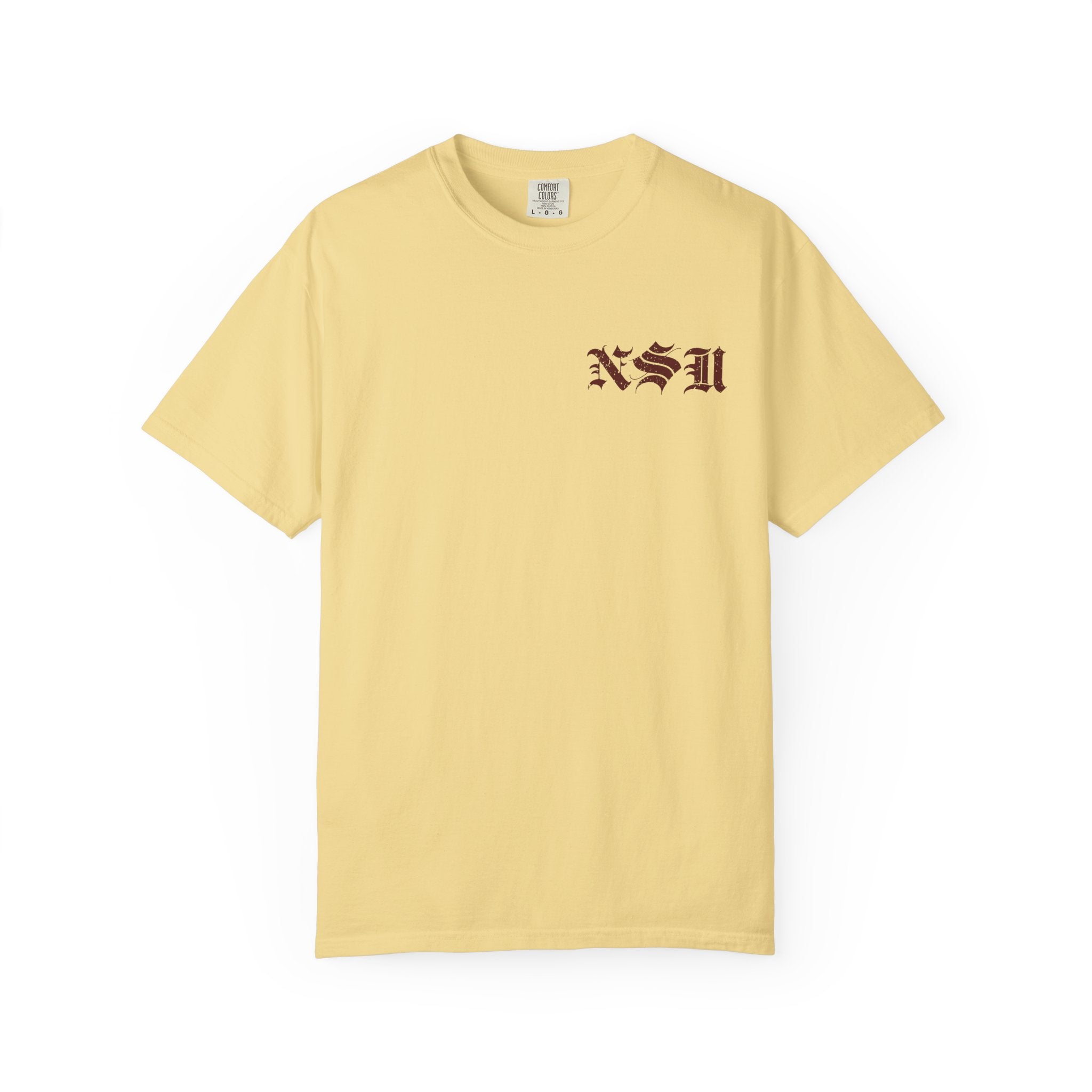 HB VOYAGE (Red) Custom Garment Dyed Cotton Tee