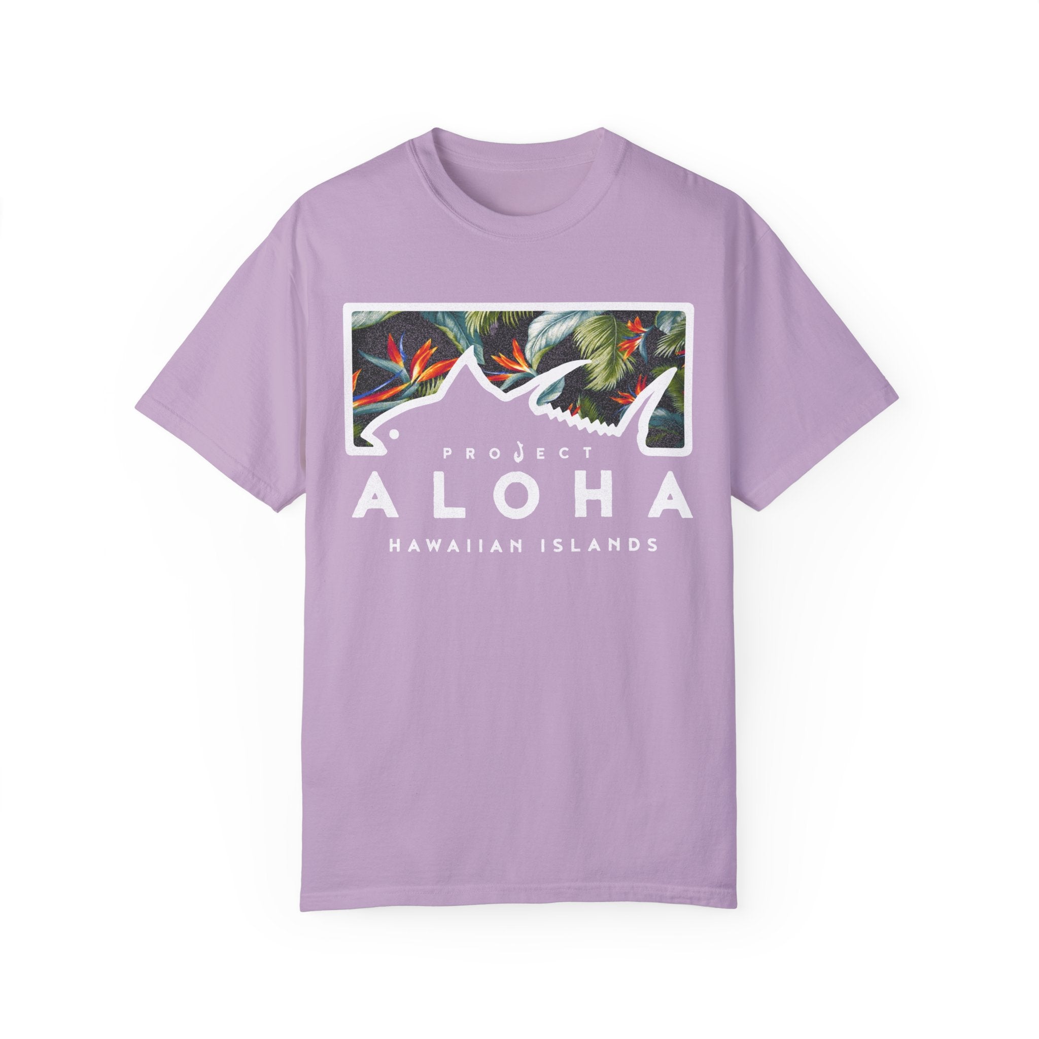 AHI PARADISE Custom Garment Dyed Cotton Tee