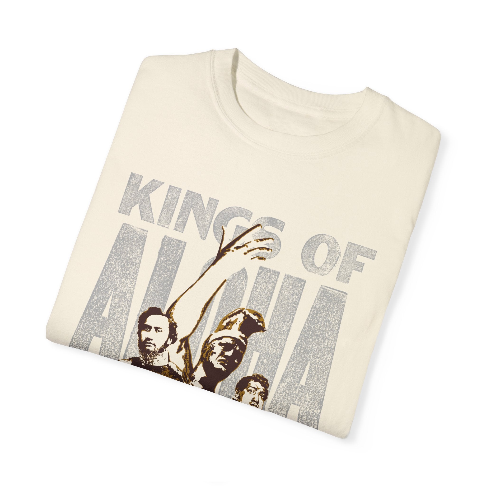 KINGS OF ALOHA Custom Garment Dyed Cotton Tee