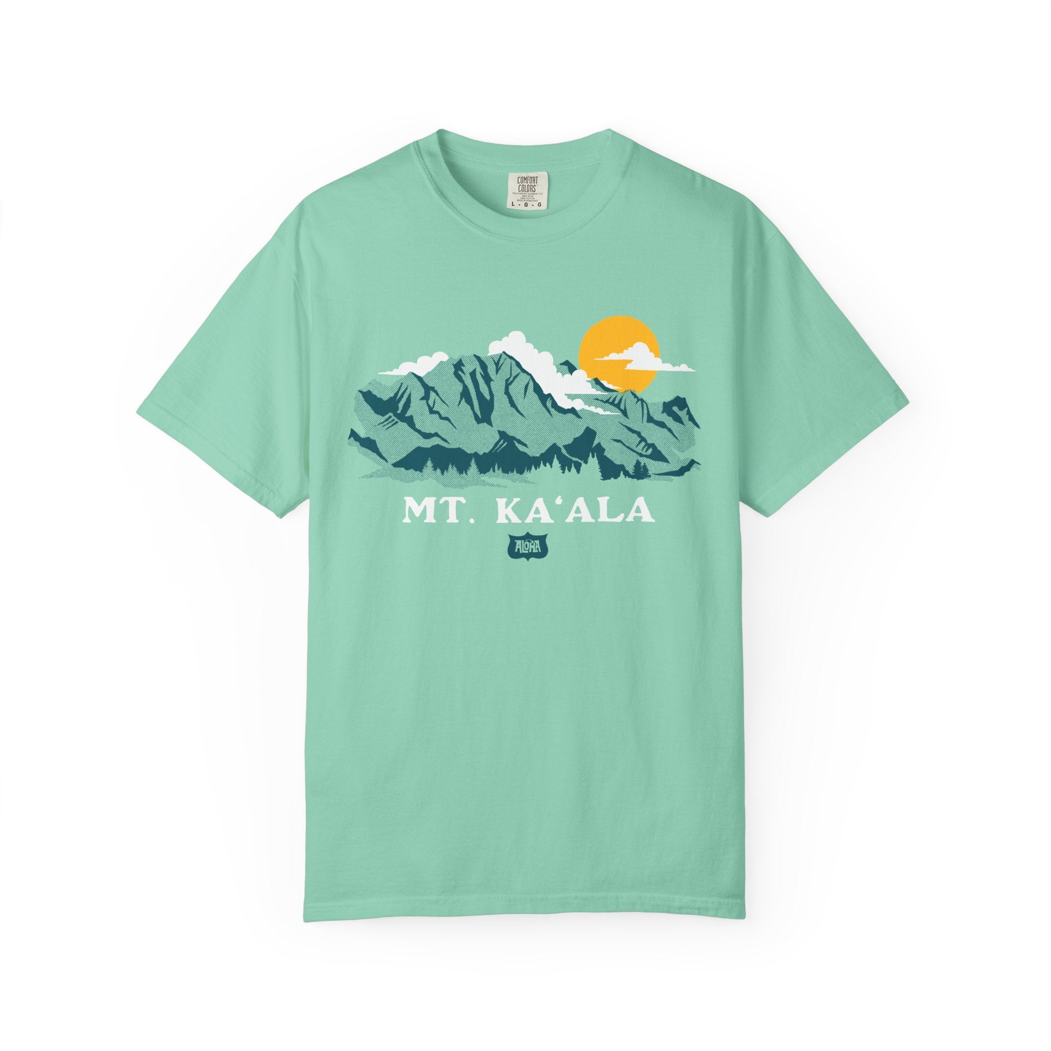 MT KA'ALA Custom Garment Dyed Cotton Tee