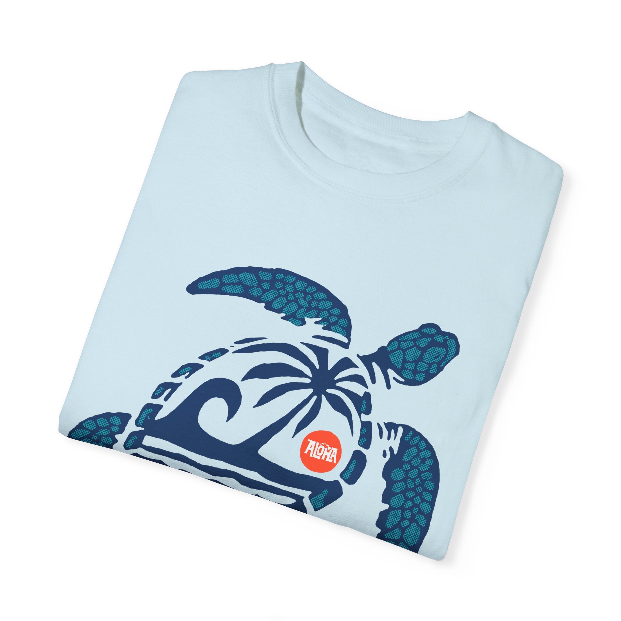 HONU BEACH Custom Garment Dyed Cotton Tee