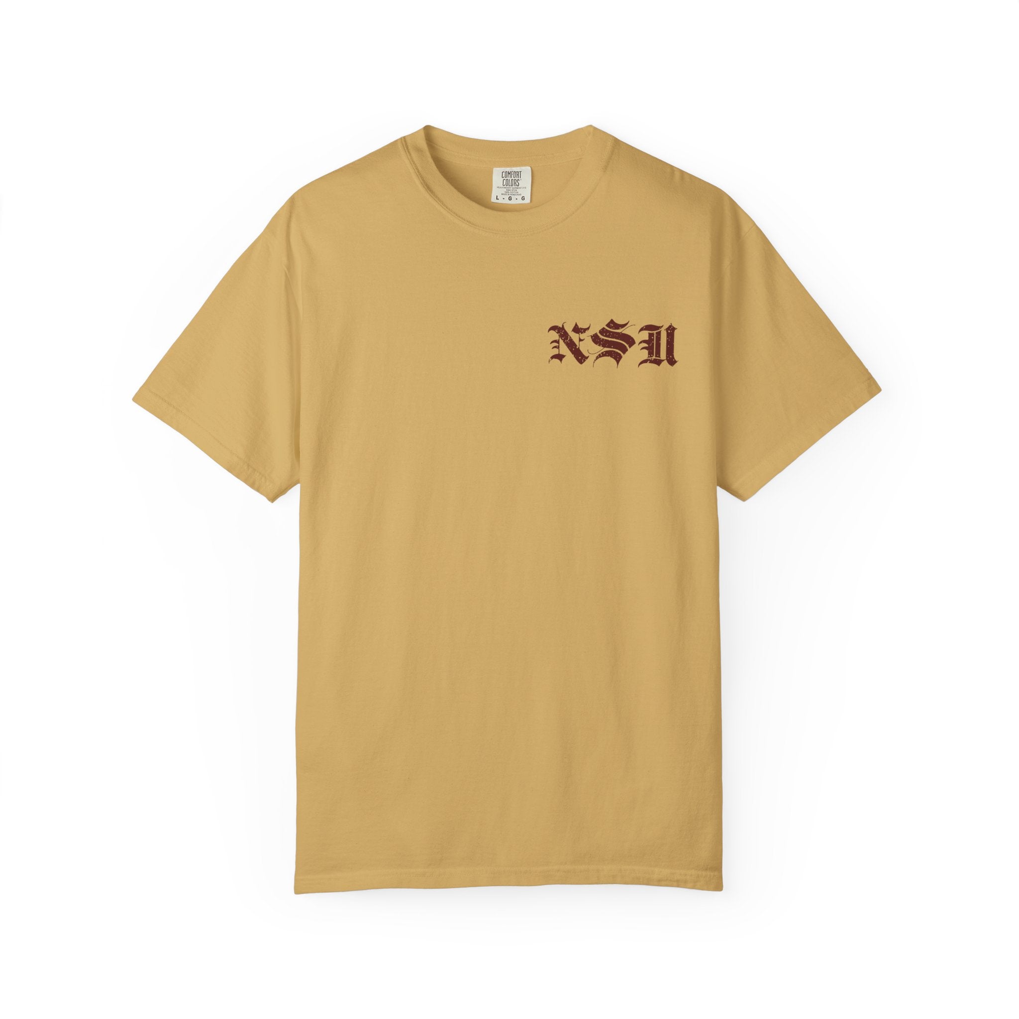 HB VOYAGE (Red) Custom Garment Dyed Cotton Tee