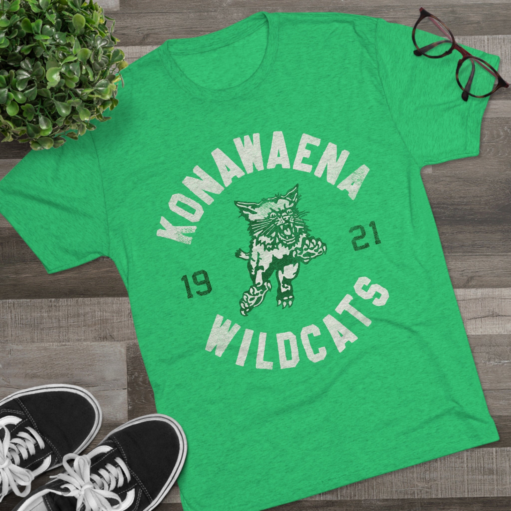 KONAWAENA WILDCATS Custom Triblend