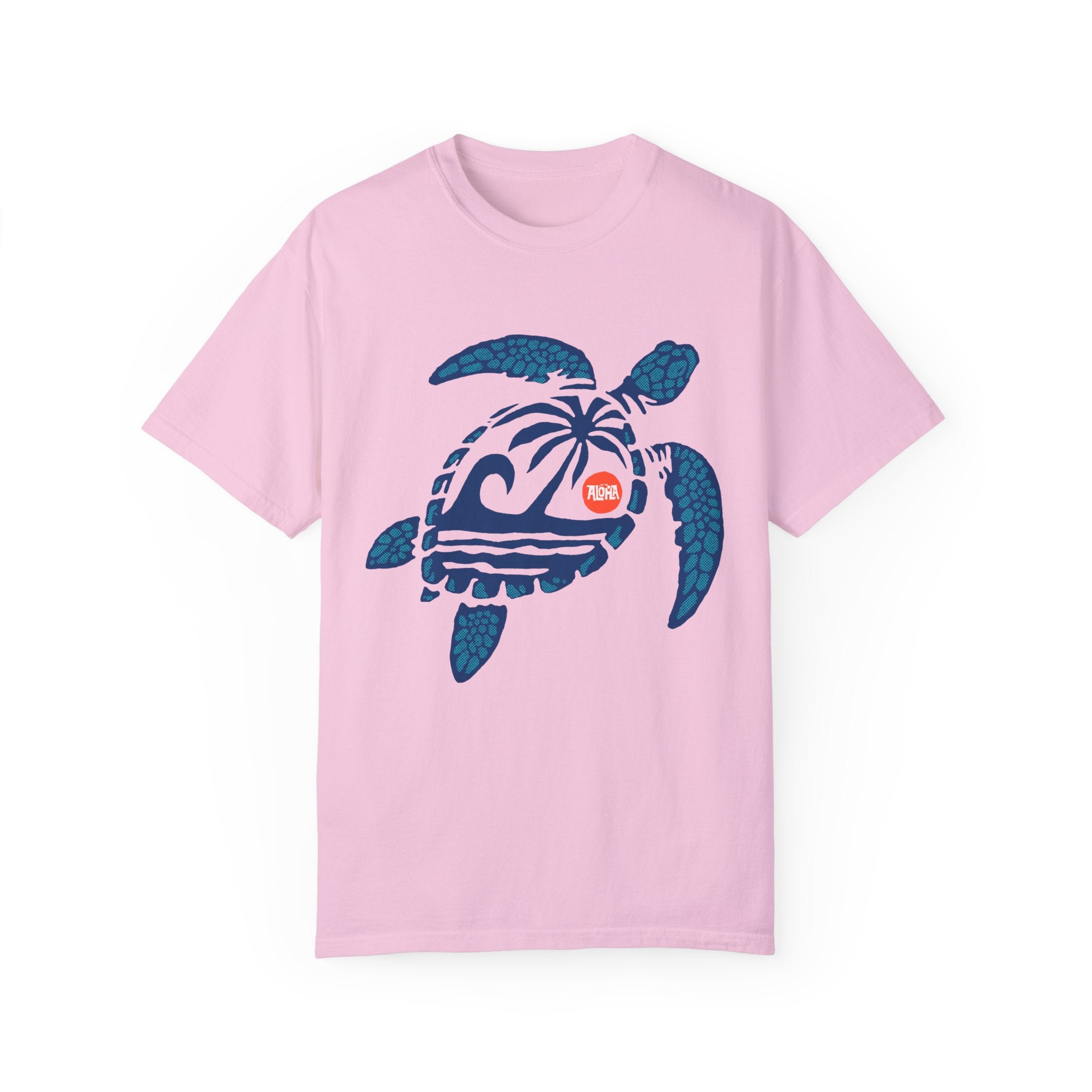 HONU BEACH Custom Garment Dyed Cotton Tee