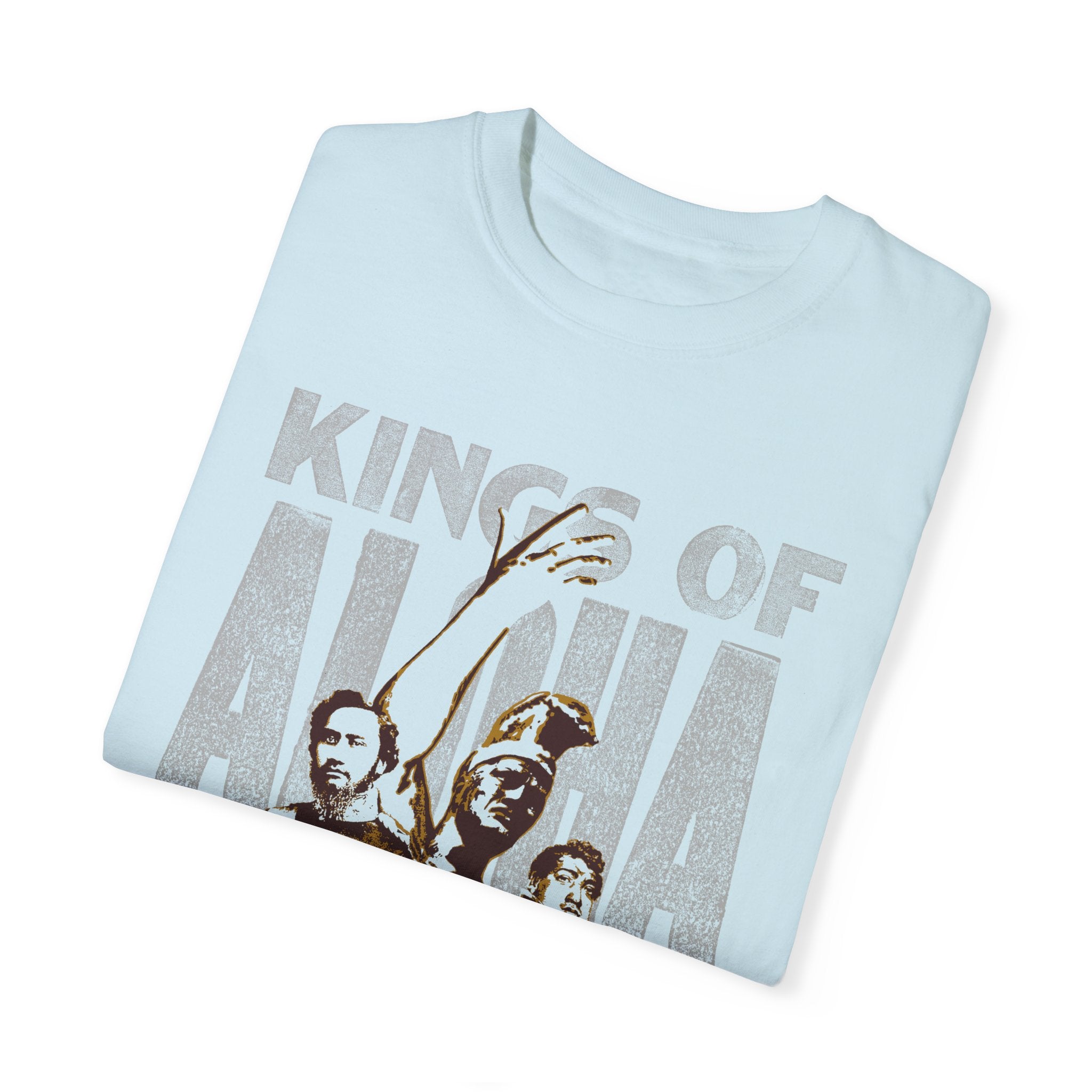 KINGS OF ALOHA Custom Garment Dyed Cotton Tee