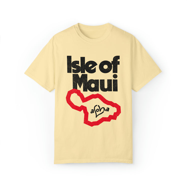 ISLE OF MAUI Custom Garment Dyed Cotton Tee