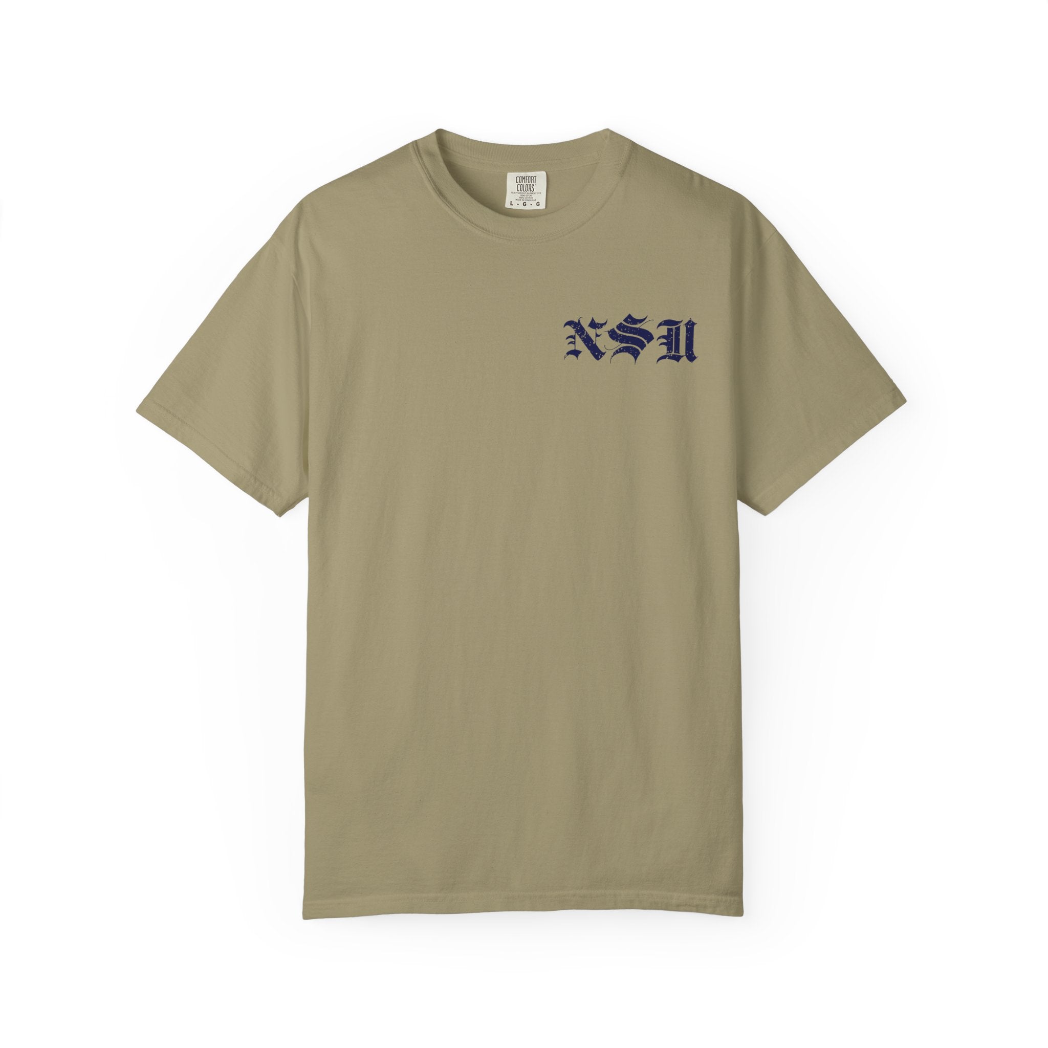 HB VOYAGE (Blue) Custom Garment Dyed Cotton Tee