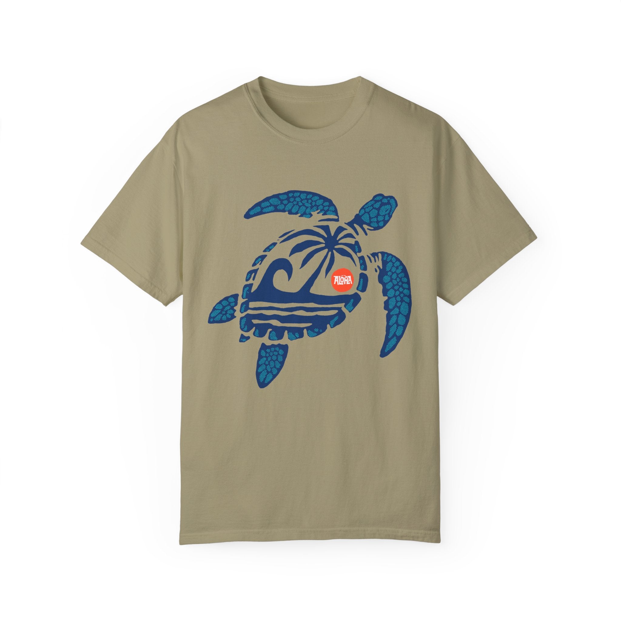 HONU BEACH Custom Garment Dyed Cotton Tee