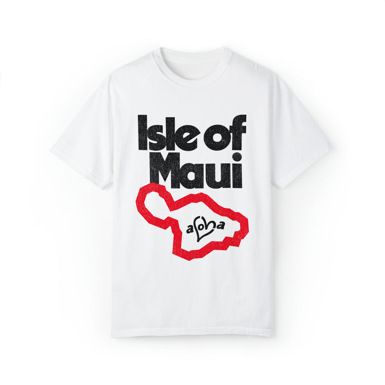 ISLE OF MAUI Custom Garment Dyed Cotton Tee