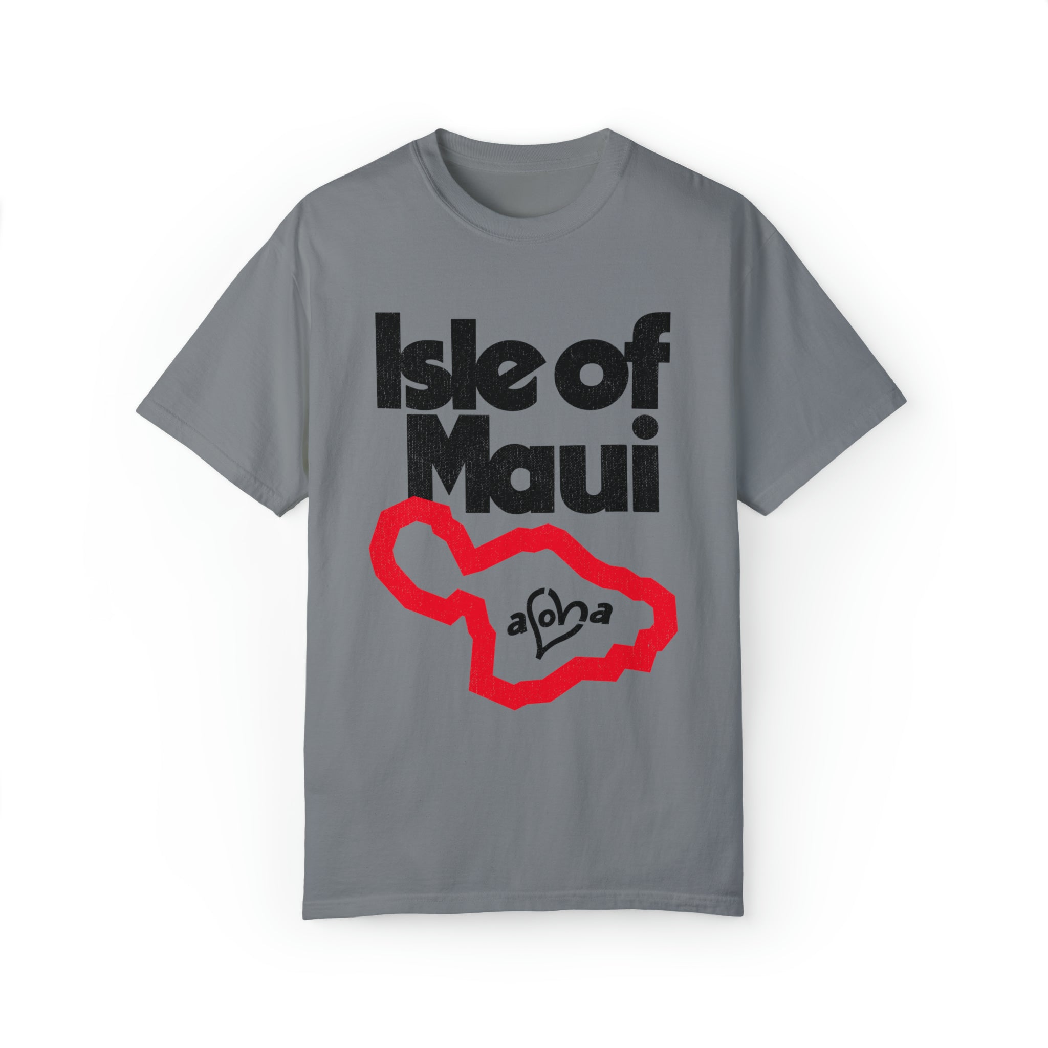 ISLE OF MAUI Custom Garment Dyed Cotton Tee