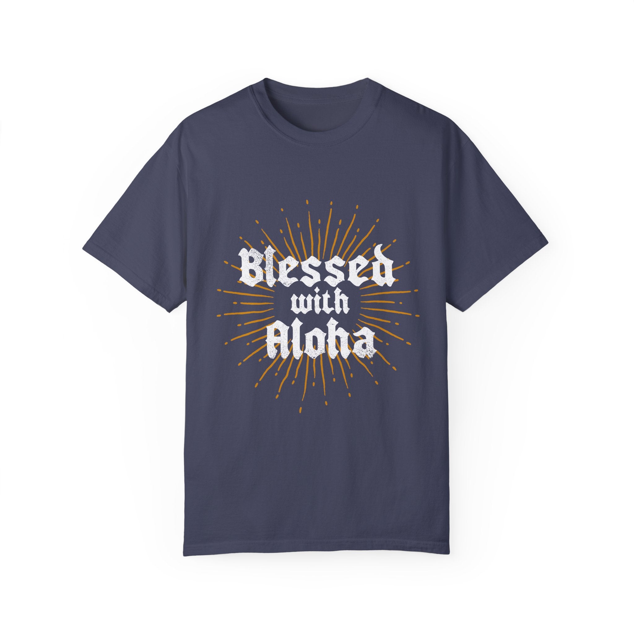 BLESSED Custom Garment Dyed Cotton Tee