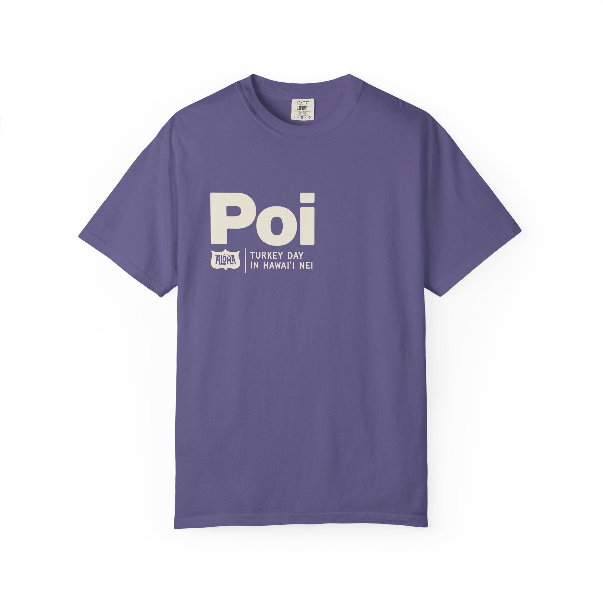 POI Custom Garment Dyed Cotton Tee