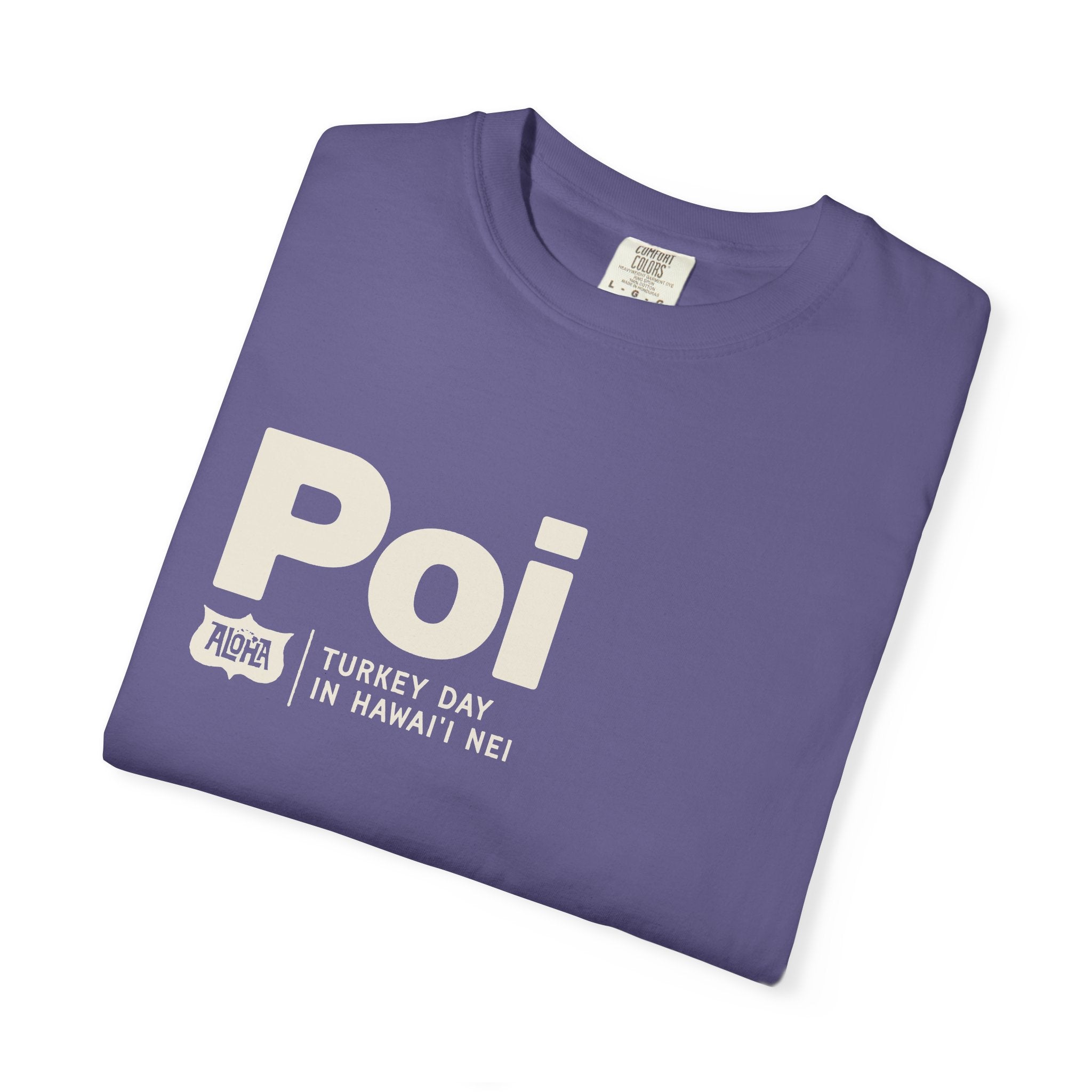 POI Custom Garment Dyed Cotton Tee