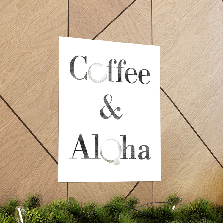 COFFEE Premium Matte Vertical Poster