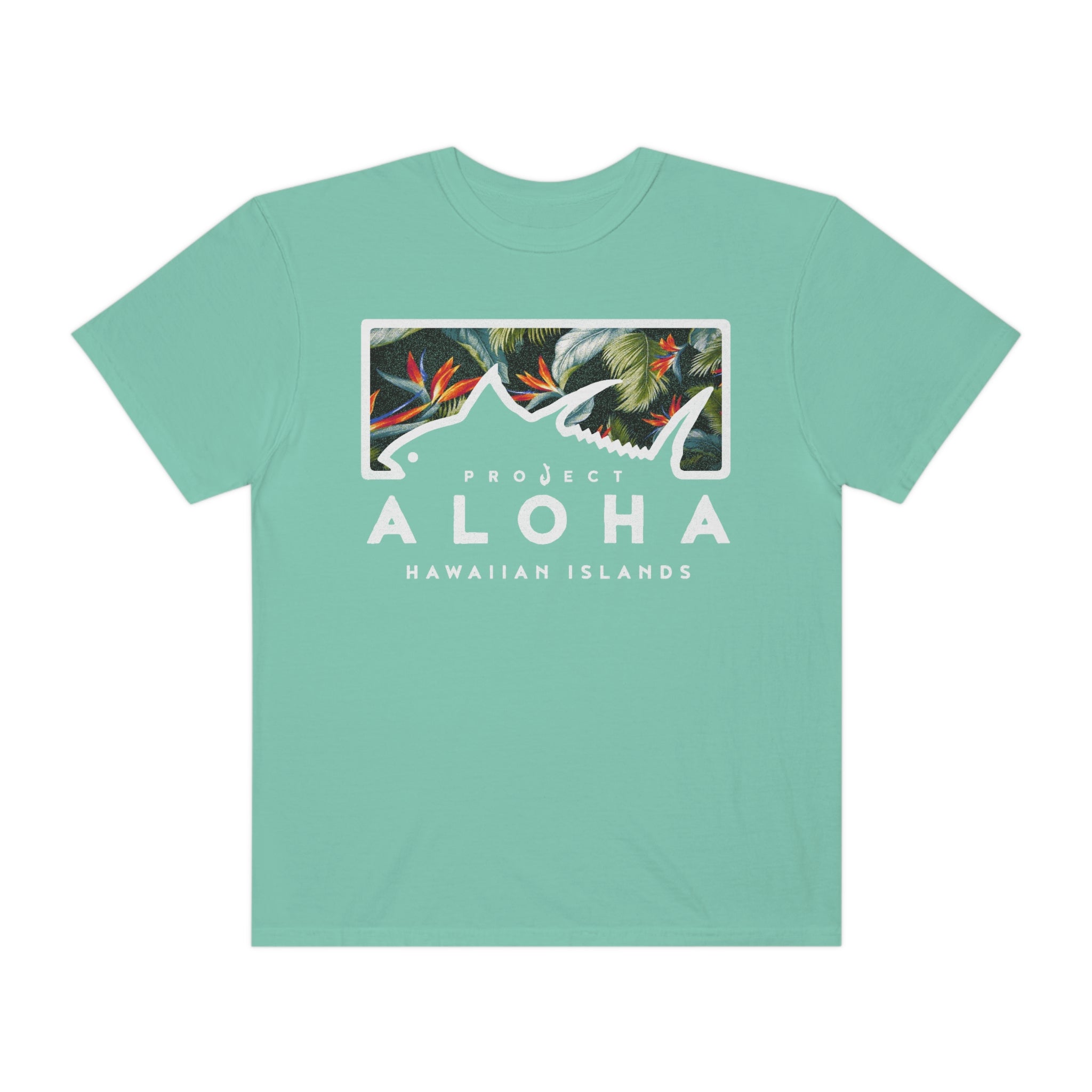 AHI PARADISE Custom Garment Dyed Cotton Tee