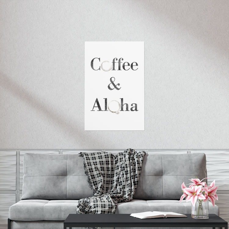 COFFEE Premium Matte Vertical Poster