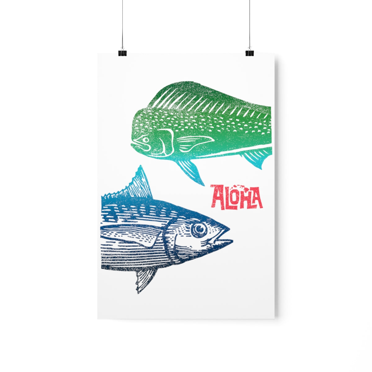 BIG FISH Premium Matte Vertical Poster