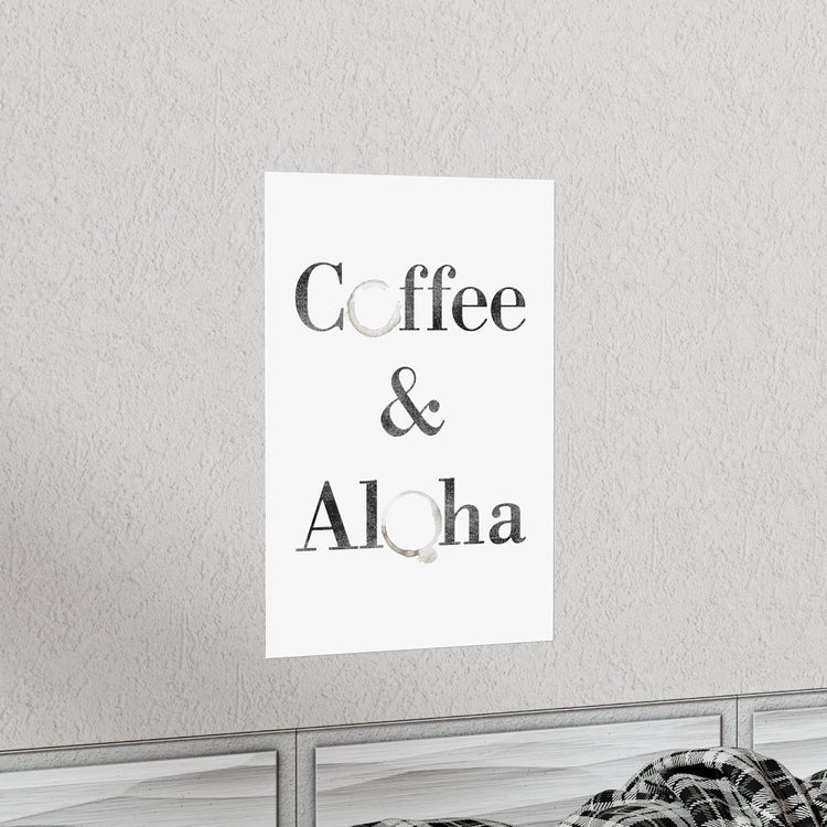 COFFEE Premium Matte Vertical Poster