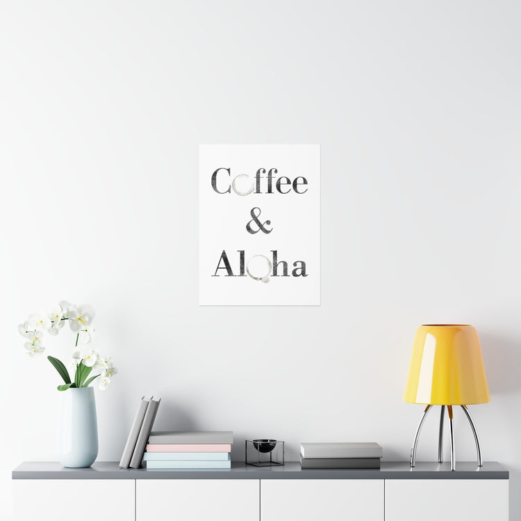 COFFEE Premium Matte Vertical Poster