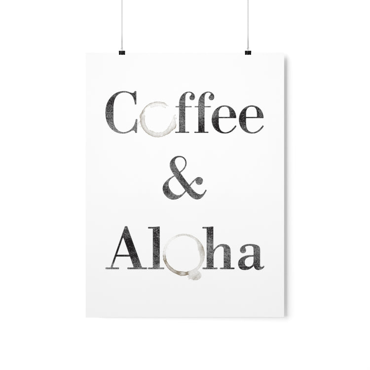 COFFEE Premium Matte Vertical Poster