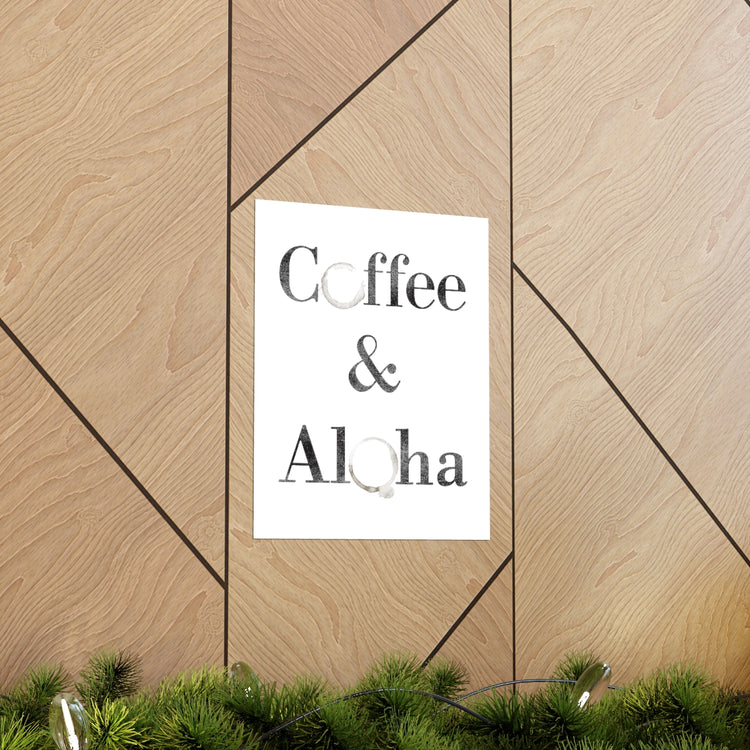 COFFEE Premium Matte Vertical Poster