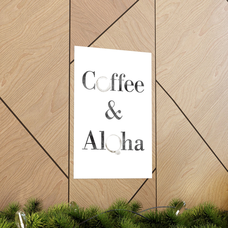 COFFEE Premium Matte Vertical Poster