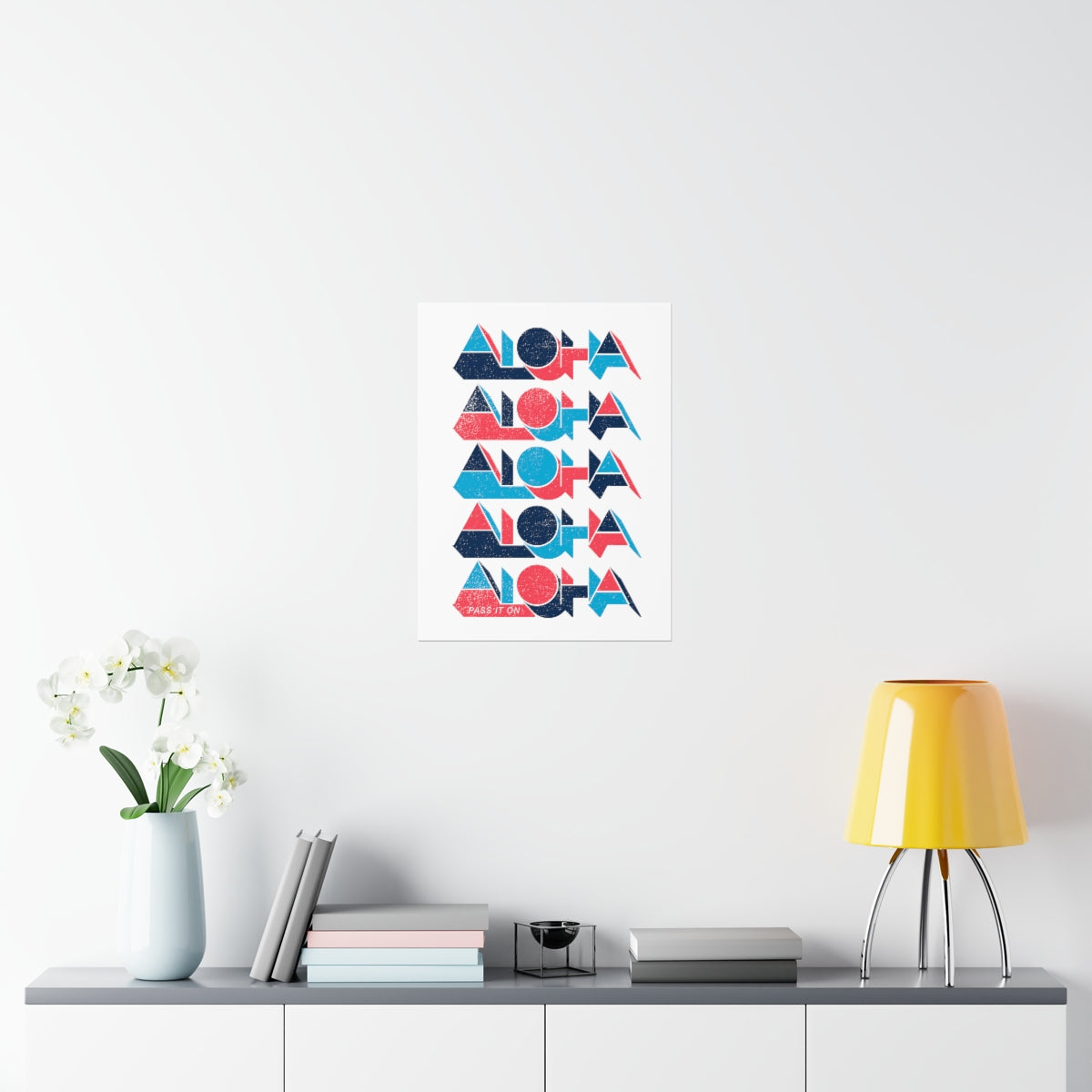 3D STACK Premium Matte Vertical Poster