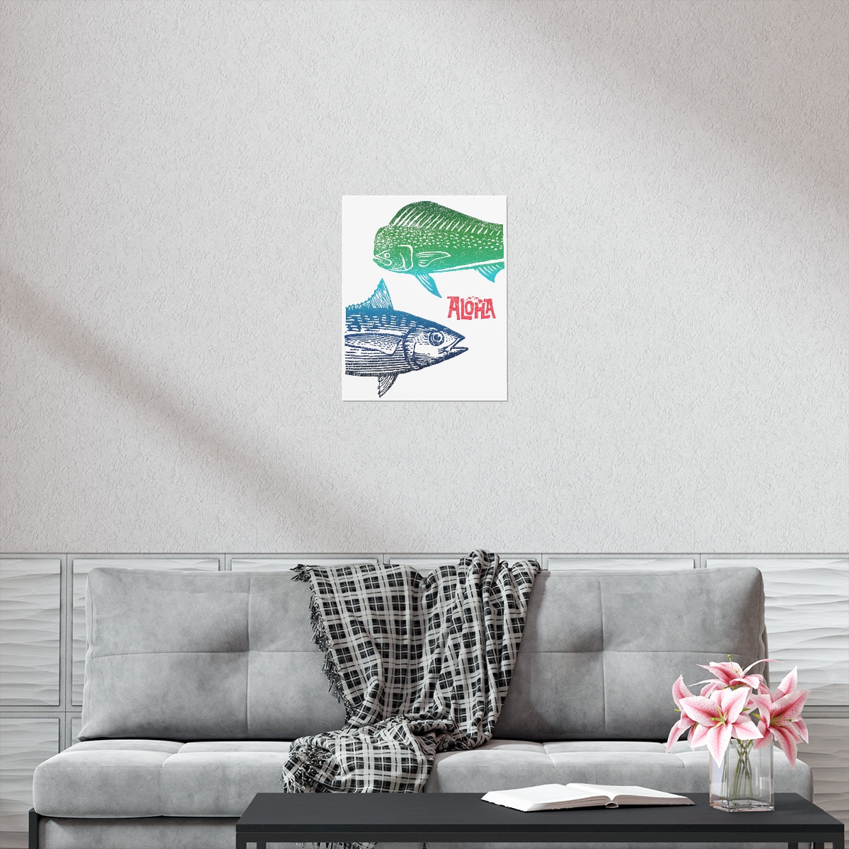 BIG FISH Premium Matte Vertical Poster