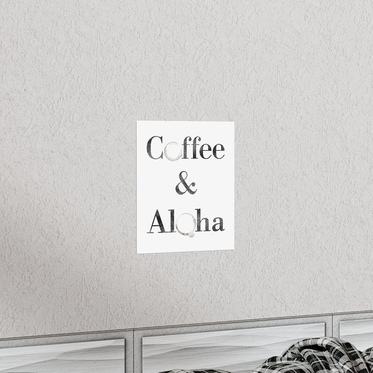 COFFEE Premium Matte Vertical Poster