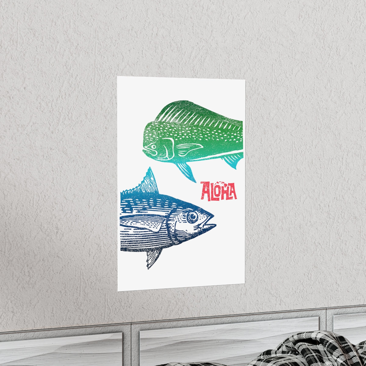 BIG FISH Premium Matte Vertical Poster