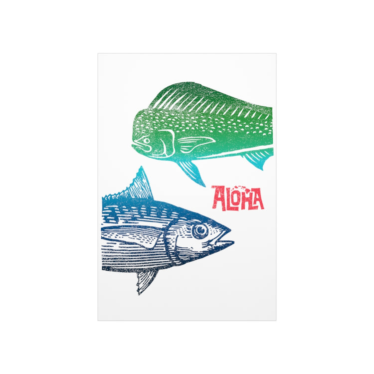 BIG FISH Premium Matte Vertical Poster