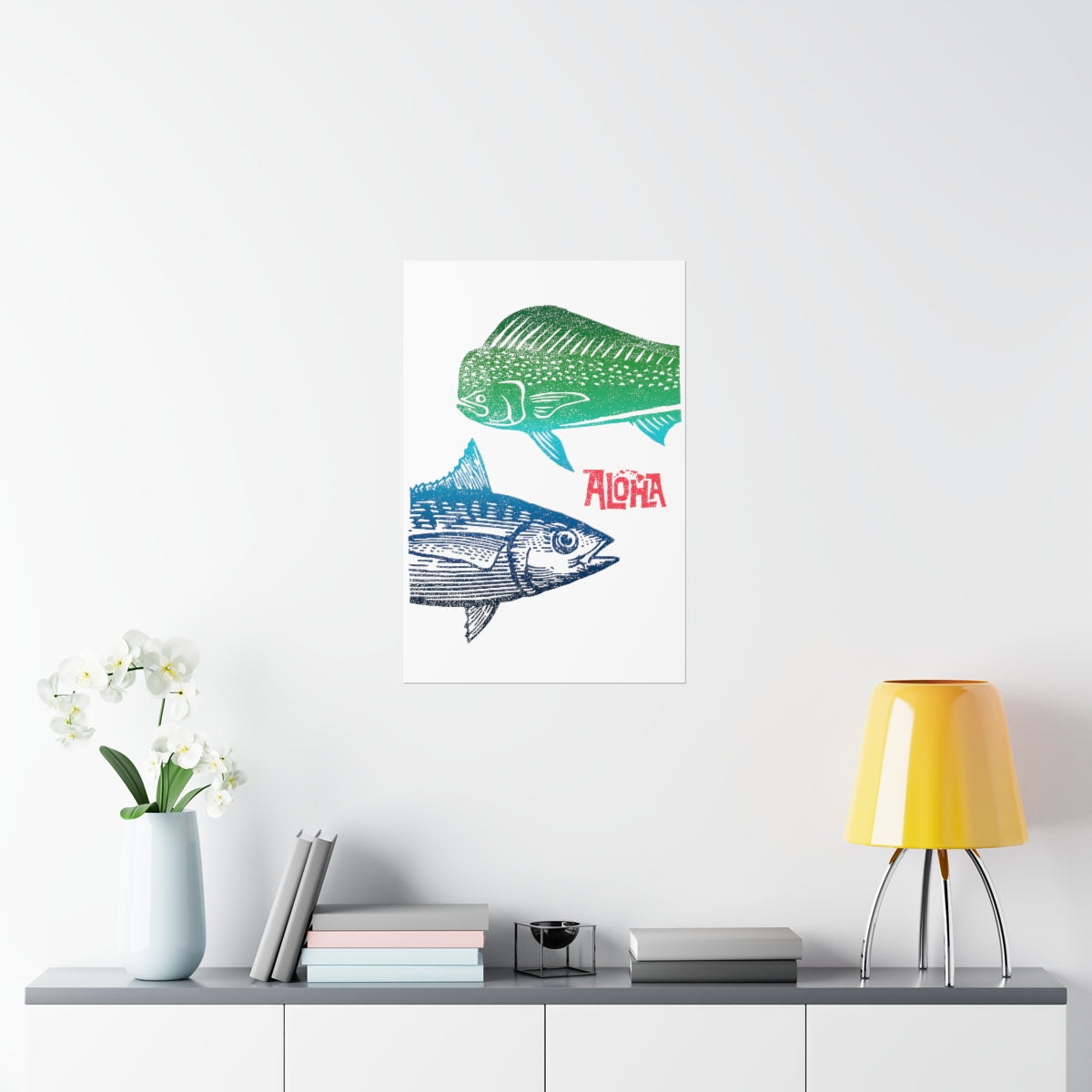 BIG FISH Premium Matte Vertical Poster