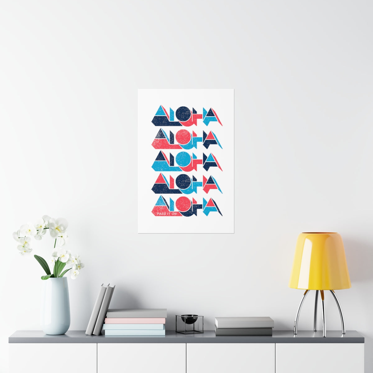 3D STACK Premium Matte Vertical Poster