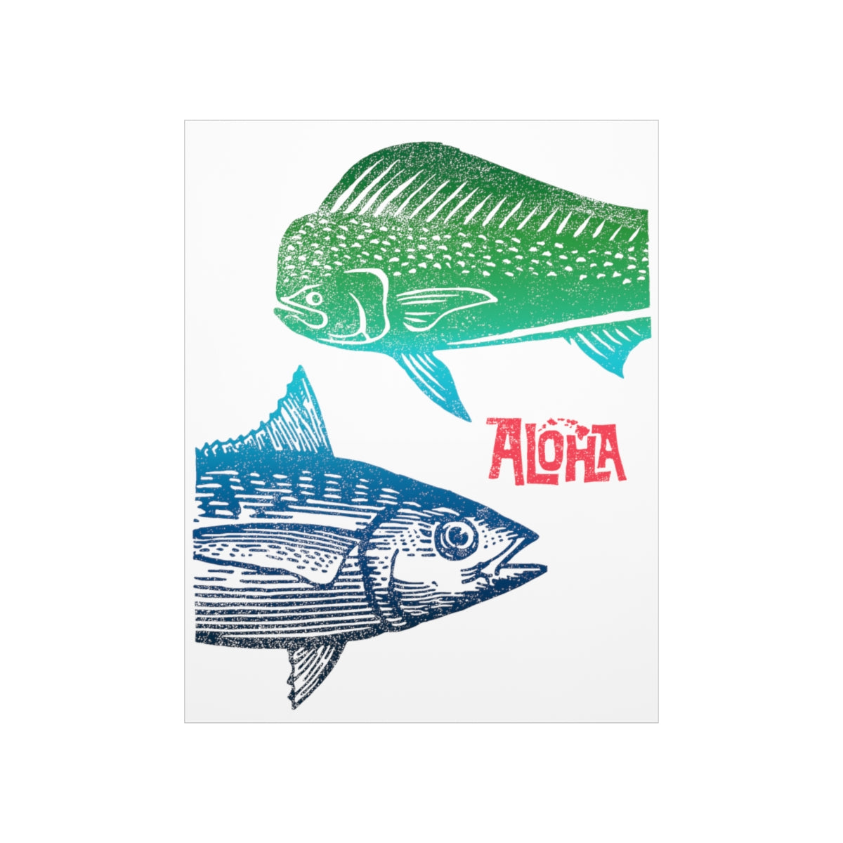 BIG FISH Premium Matte Vertical Poster