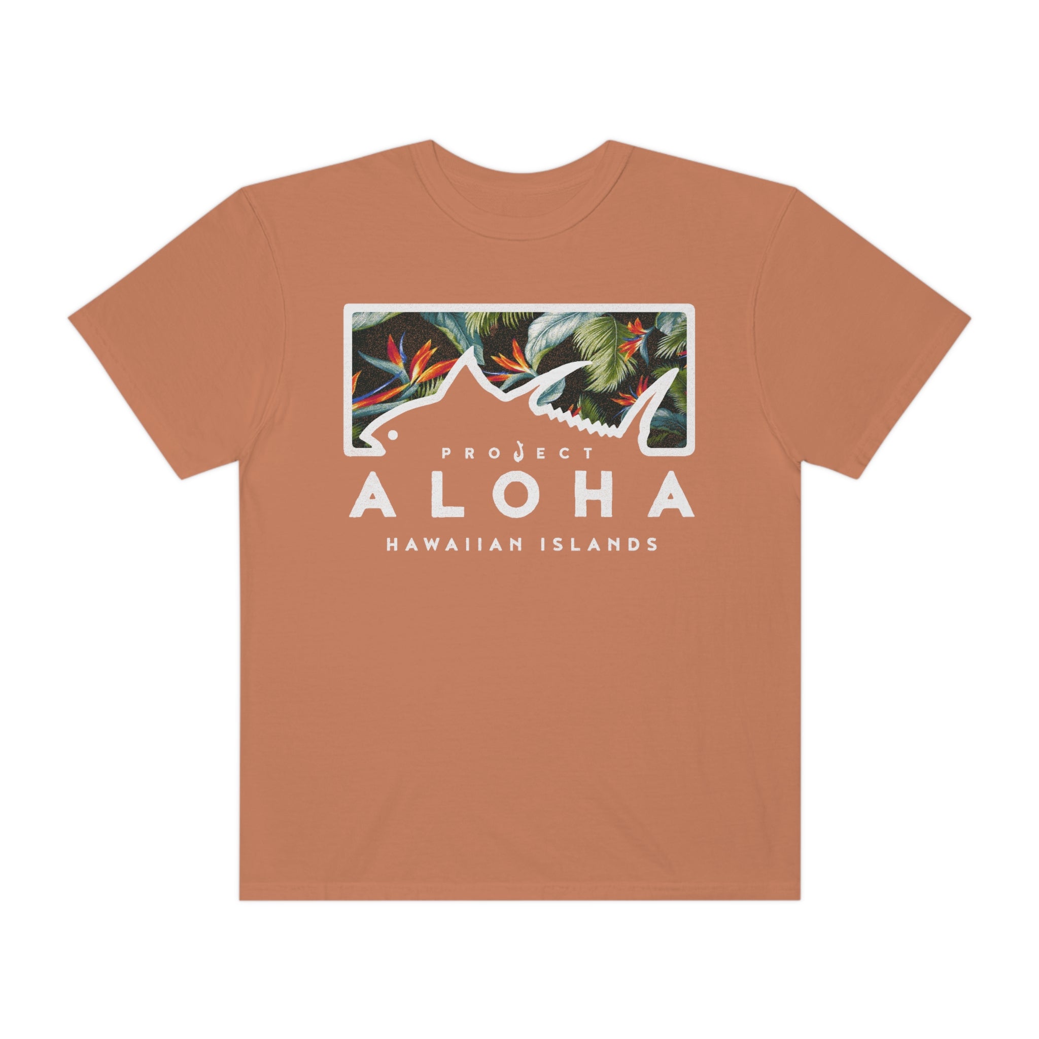 AHI PARADISE Custom Garment Dyed Cotton Tee