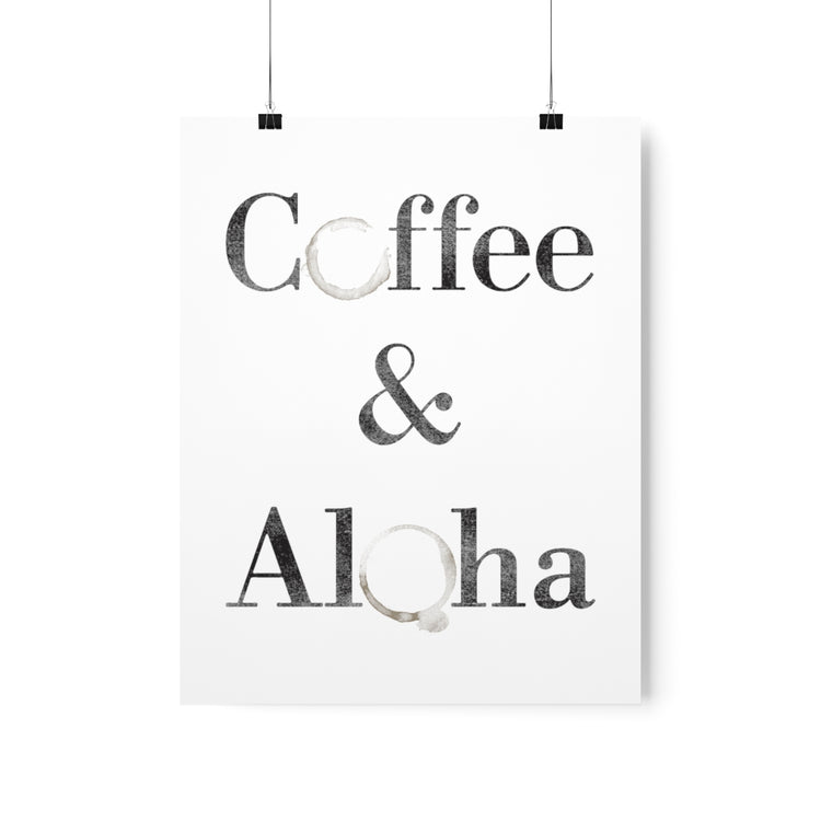 COFFEE Premium Matte Vertical Poster