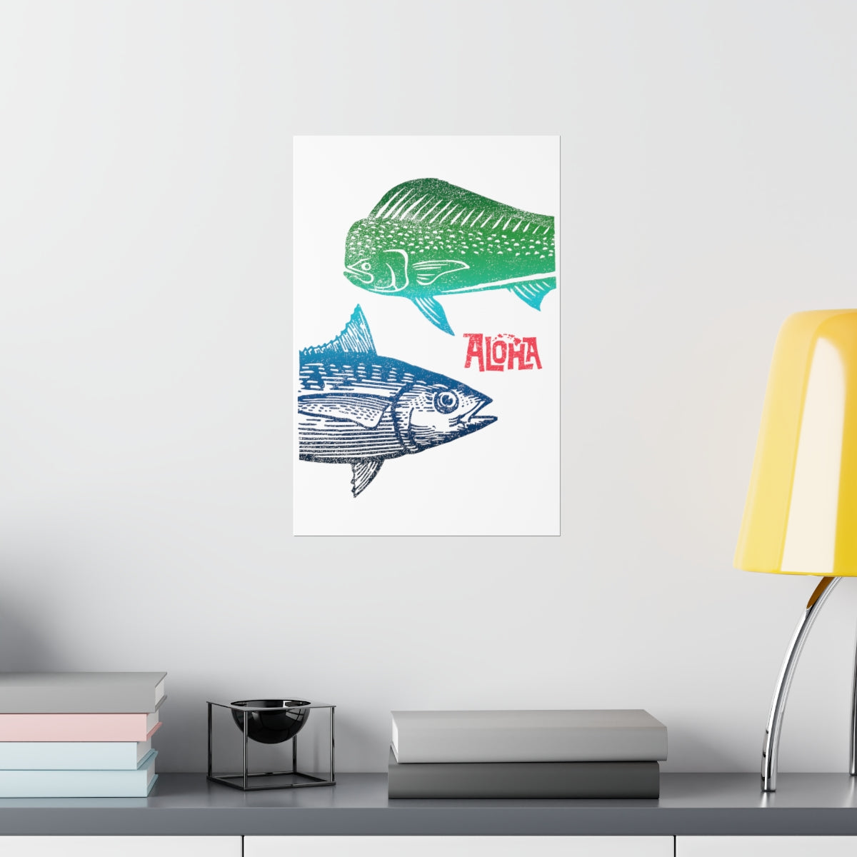 BIG FISH Premium Matte Vertical Poster