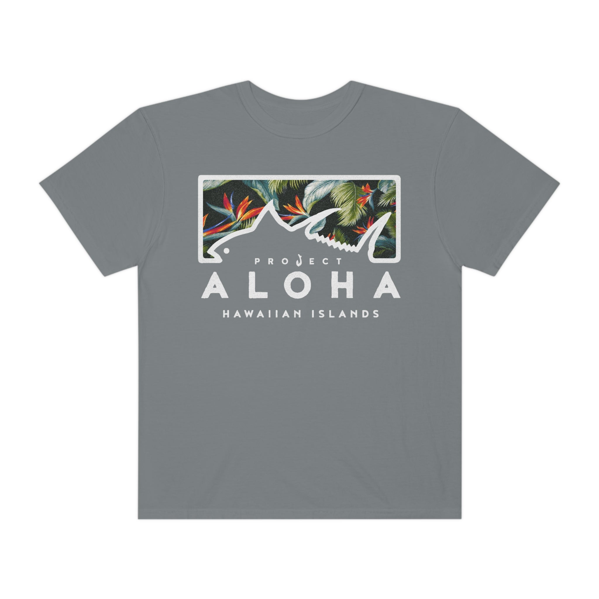 AHI PARADISE Custom Garment Dyed Cotton Tee