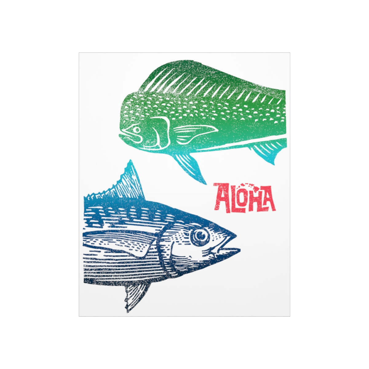 BIG FISH Premium Matte Vertical Poster