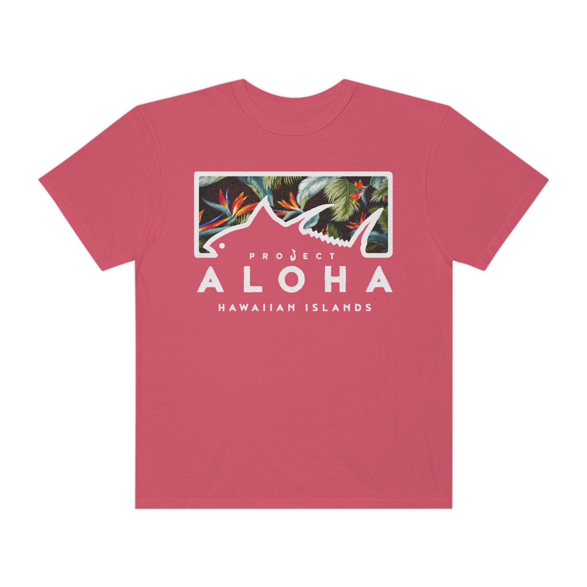 AHI PARADISE Custom Garment Dyed Cotton Tee