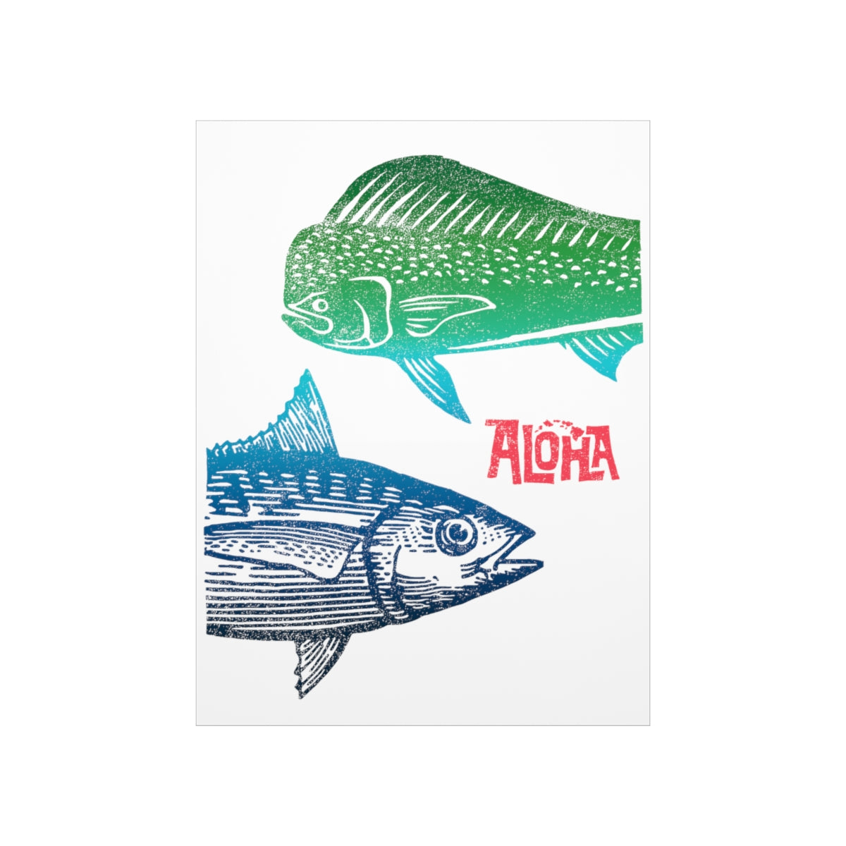 BIG FISH Premium Matte Vertical Poster