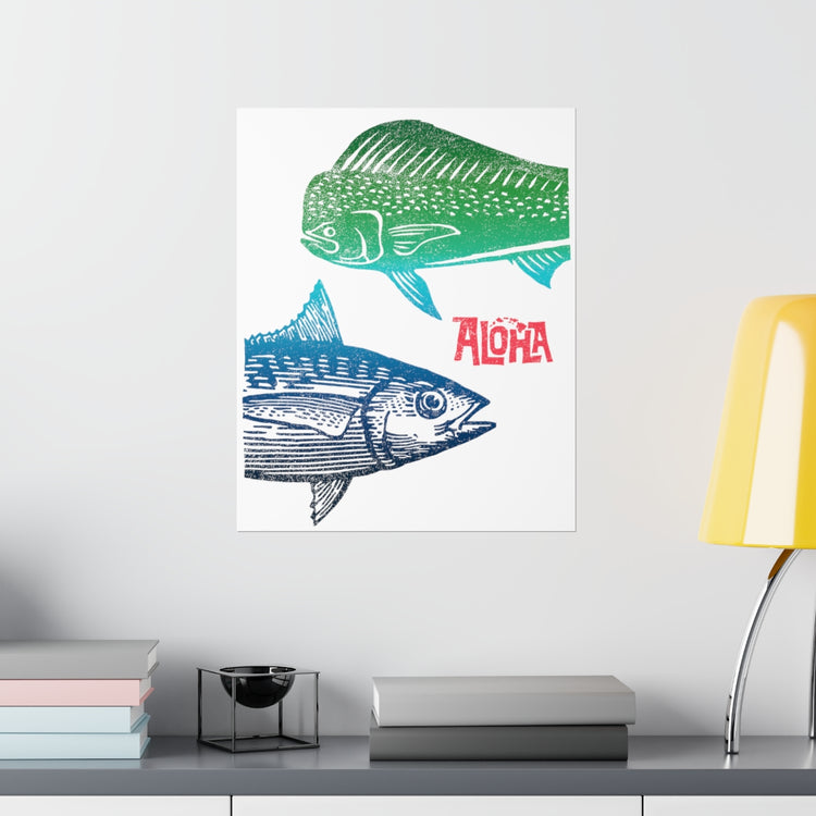 BIG FISH Premium Matte Vertical Poster