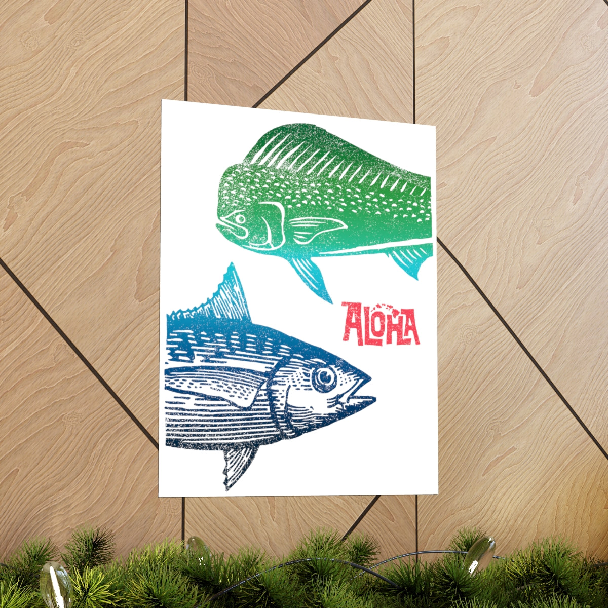 BIG FISH Premium Matte Vertical Poster