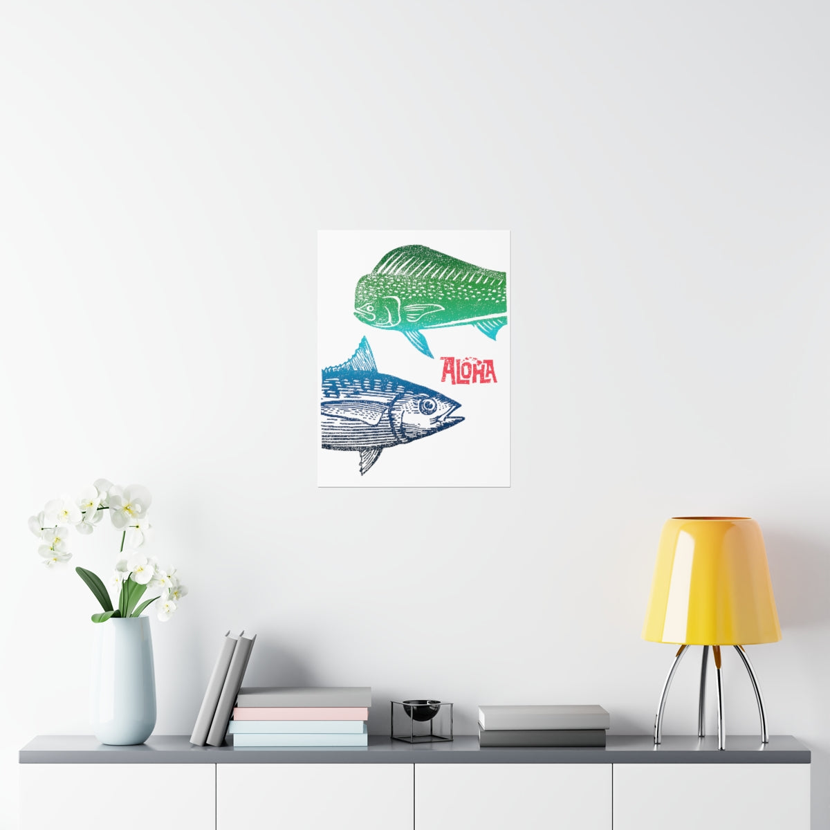 BIG FISH Premium Matte Vertical Poster