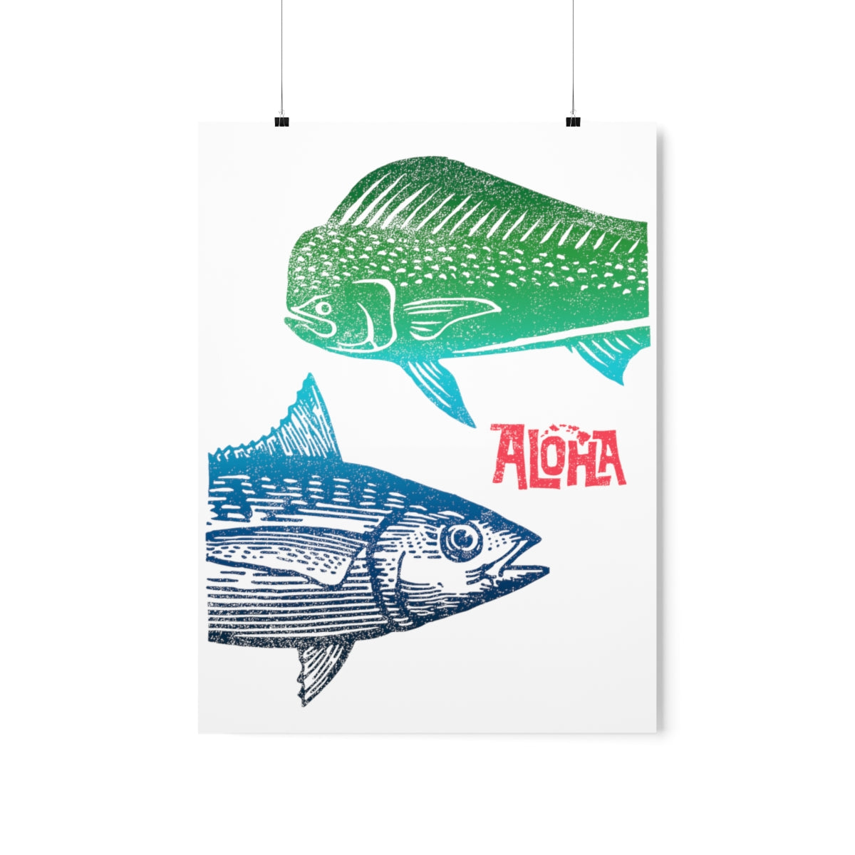 BIG FISH Premium Matte Vertical Poster