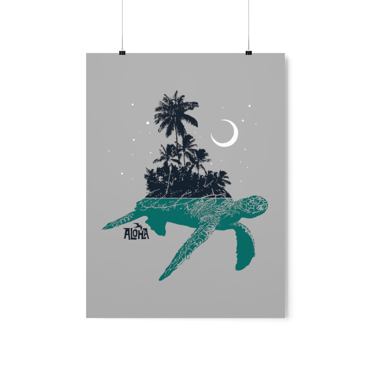 TURTLE ISLE Premium Matte Vertical Poster