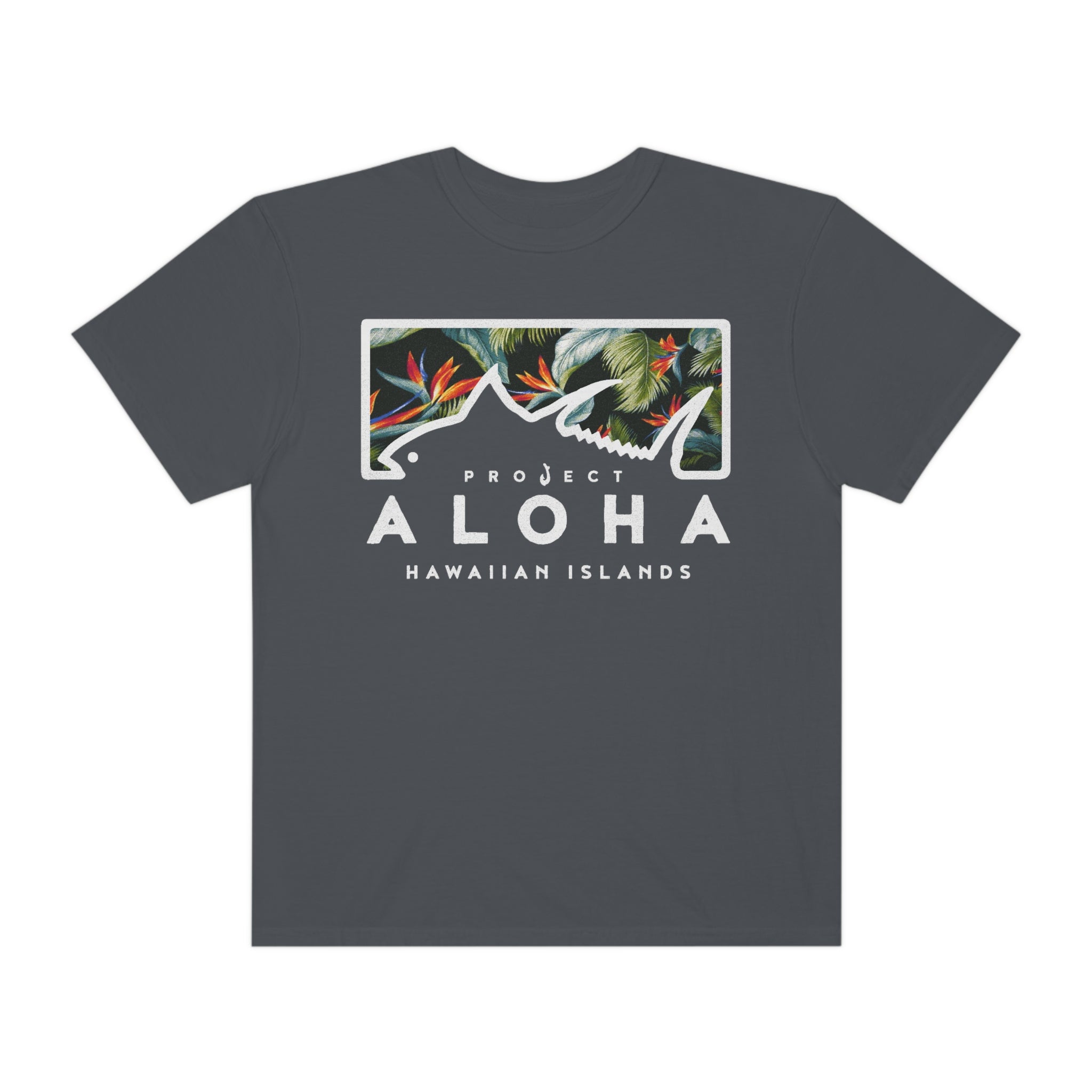 AHI PARADISE Custom Garment Dyed Cotton Tee