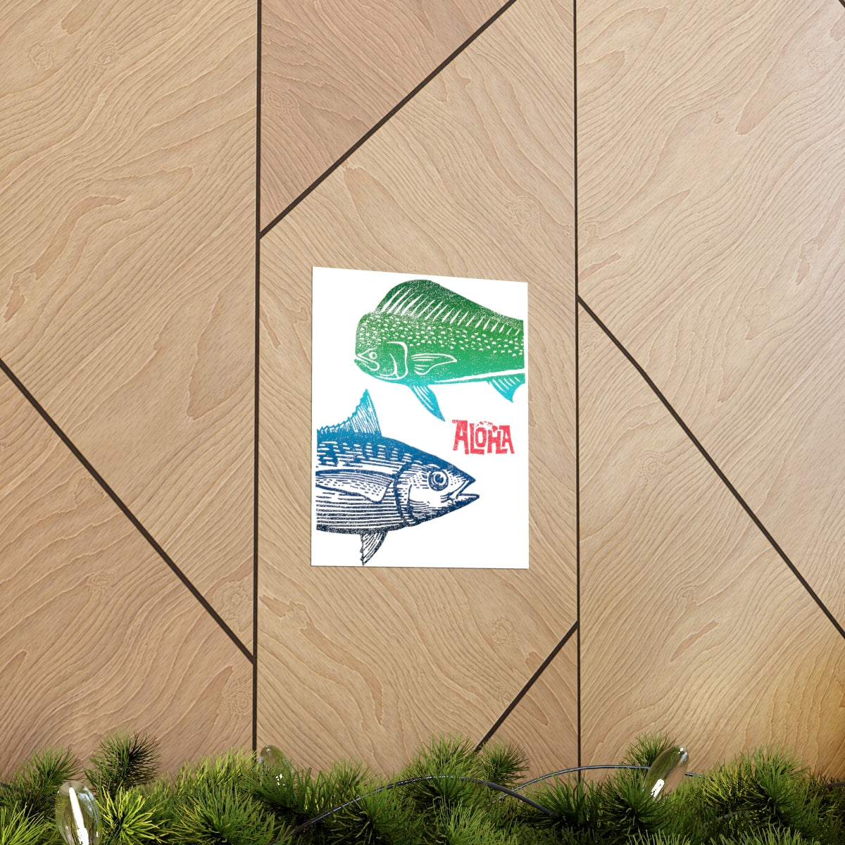 BIG FISH Premium Matte Vertical Poster