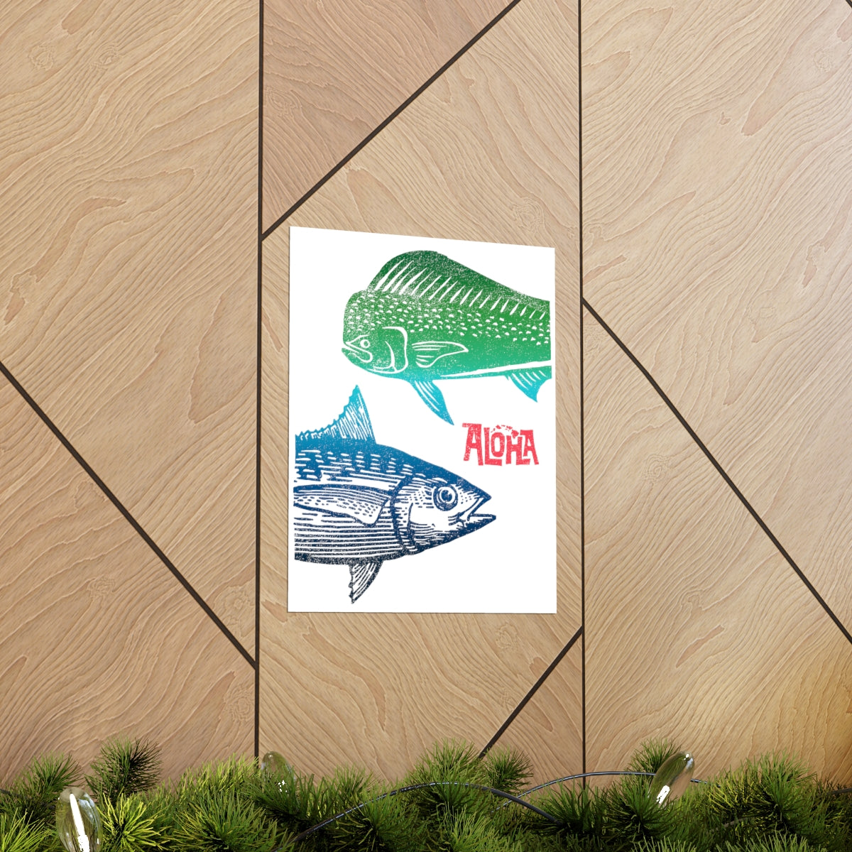 BIG FISH Premium Matte Vertical Poster