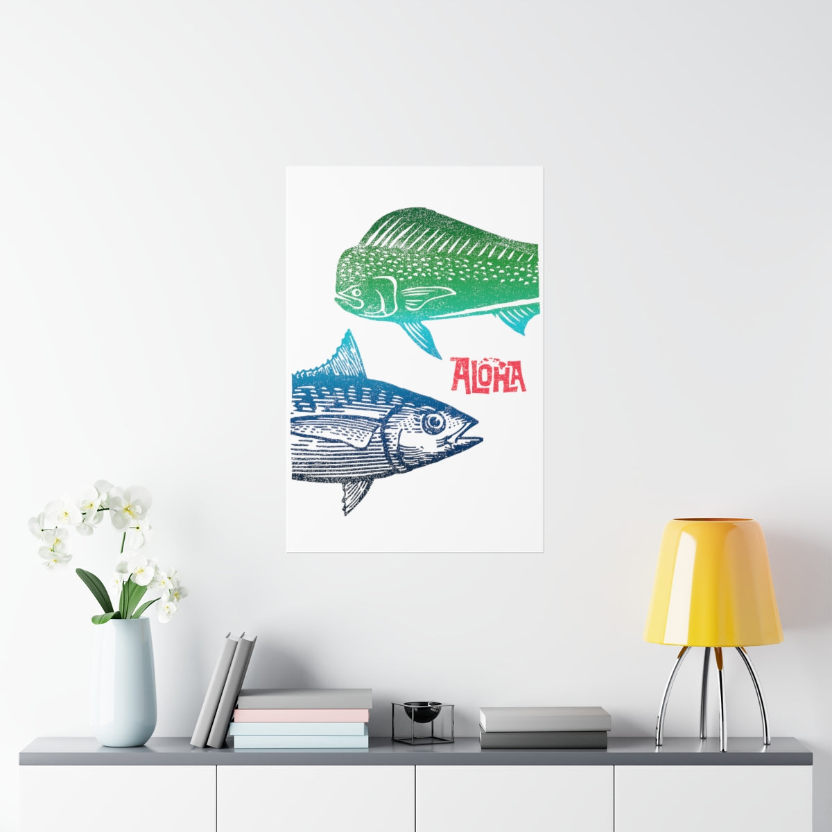 BIG FISH Premium Matte Vertical Poster